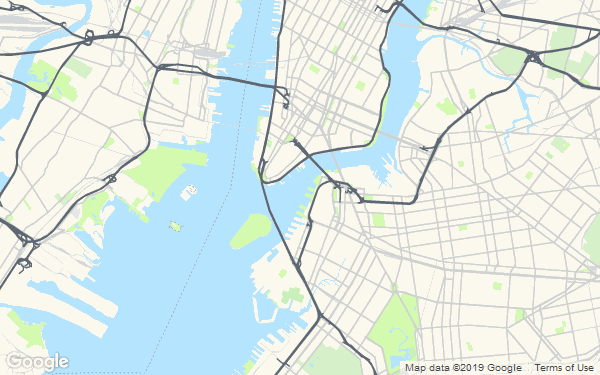 City maps without labels