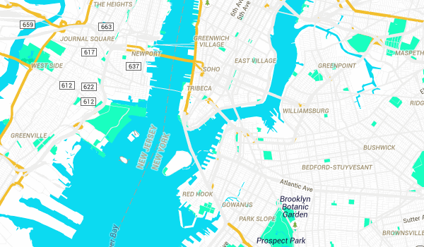 Honey & bright turquoise