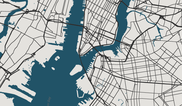 high contrast roads - Snazzy Maps - Free Styles for Google Maps